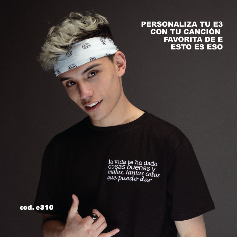 Camiseta E3 - Personalizadas